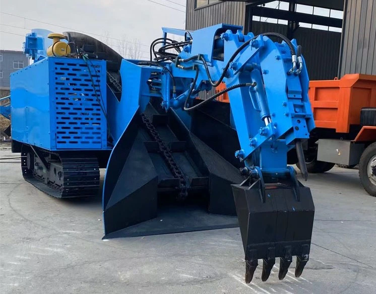 Blet Conveyor Type Mucking Machine Underground Mining Mucking Loader