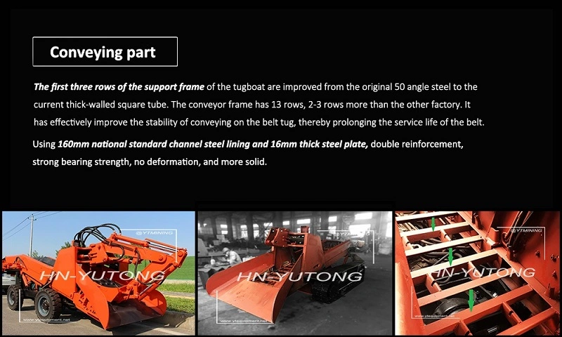 Best Quality Mining Mucking Loader, Zwy80 Track Scraper Mucking Machine with Factory Price Machinery Equipment