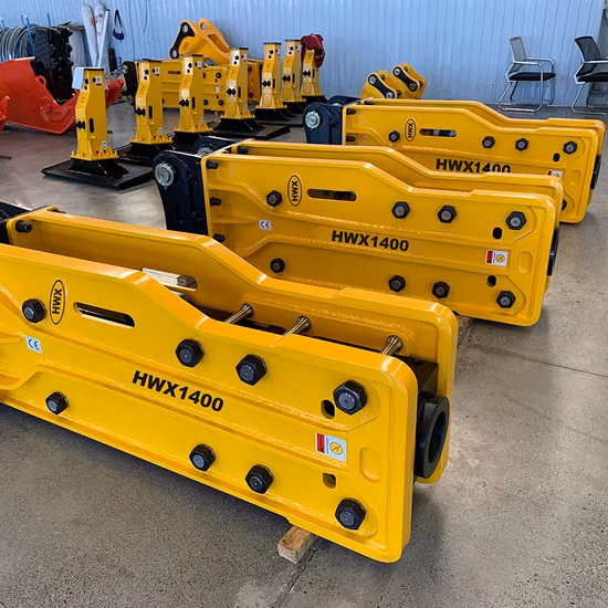 Martillo rompedor hidráulico para excavadora de 20 toneladas